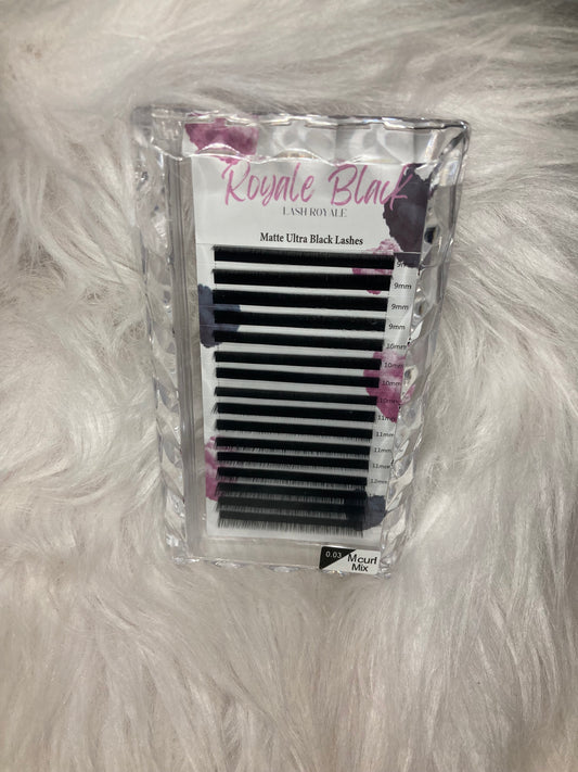 Royale Black mixed trays M curl